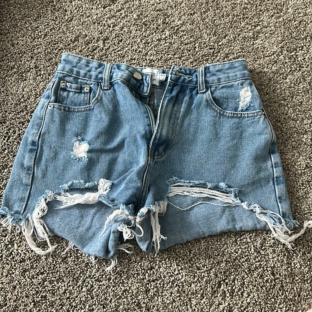 jean shorts